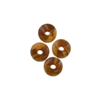 Donut - Bruin/glitter - Resin - 16x5mm