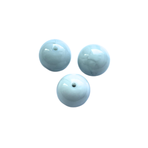 Bol - Grijs opaline - Resin - 20mm
