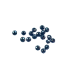 Glas bead - Hematiet - Glas - 4mm