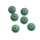 Rondel - Turquoise - Glas - 14mm