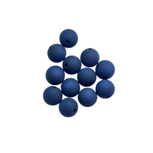 Rond - Marine blauw - Polaris - 10mm