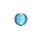 Round - Midden aqua - Glas - 25mm