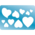 Jewelry Shape Template - Hearts