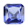 Zirconia - Nano Gems - Blue Sapphire - Asscher - 6mm