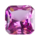 Zirconia - Nano Gems - Rhodolite - Asscher - 8mm