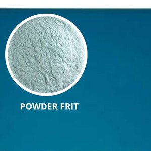 Frit - Poeder - Bullseye - COE90 - Steel Blue Opal