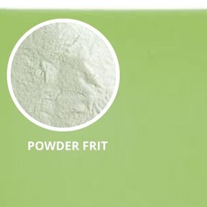 Frit - Poeder - Bullseye - COE90 - Light Green Transparant