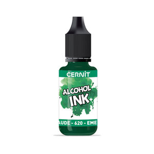 Cernit alcohol ink - Emerald green - n°620 - 20ml