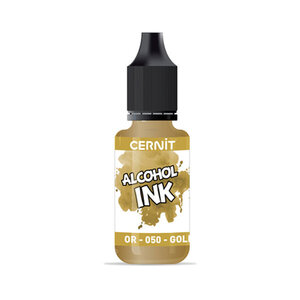 Cernit alcohol ink - Gold - n°050 - 20ml
