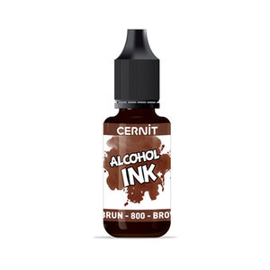 Cernit alcohol ink - Brown - n°800 - 20ml