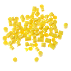 Millefiori Dots - COE90 - Sunflower Yellow Opal - 25 Gr