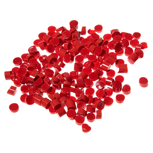 Millefiori Dots - COE90 - Red Opal - 25 Gr