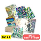 Mix 24 - Dichro on clear - COE 90 - 100gr