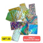 Mix 23 - Dichro on clear - COE 90 - 100gr