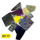 Mix 17 - Dichro on black/clear - COE 90 - 100gr