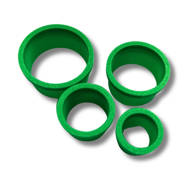 Uitsteekvormen cirkel (1.5, 2, 2.5, 3 cm)