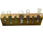 2DEHANDS Houten standaard met buisjes voor stringers, enz