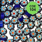 Clear/Blauw/rood/blauw/rood - COE104 - 8-10mm