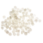 Millefiori Dots - COE90 - Warm white Opal - 25 Gr