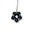 Creapakket - oorbel Ancolie - Aqua/zilver