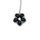 Creapakket - oorbel Ancolie - Rood/Zilver