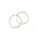 Ring - Mat Goud - Metaal - 40mm