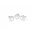 Hanger pootje rond - Zilverkleur - Metaal - 15x12mm