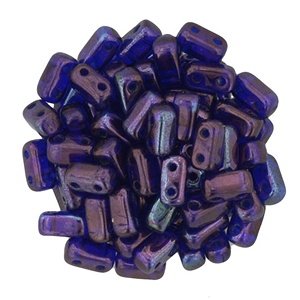 Czechmates bricks - 3/6mm - Cobalt - Vega