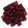 Czechmates tiles - 6mm - Pearl Lights - Claret