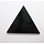 Driehoek - zwart opaque - 5,5 cm - COE 90