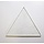 Driehoek - kleurloos - 5,5 cm - COE 90