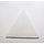 Driehoek - wit opaque - 5,5 cm - COE 90
