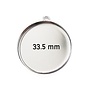 Hanger - cirkelvormig plateau - 33.5mm