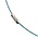 Stalen ketting - turquoise - 45 tot 50 cm - 1mm