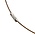 Stalen ketting - bruin - 45 tot 50 cm - 1mm