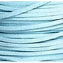 Daim koord - 3mm - hemels blauw