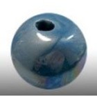 Bol - Turquoise - Keramiek - 22mm