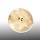 Coin met bloem - Licht amber - Resin - 11x4mm