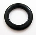 Ring - Zwart - Resin - 35mm