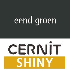 Cernit Cernit SHINY Eend groen (89-630) - 56 gram