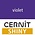 Cernit SHINY Violet (89-900) - 56 gram