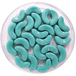 Arcos® par Puca® - Opaque Green Turquoise - 5x10mm