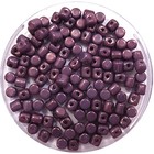 Minos® - Opaque Mix Amethyst/Gold Ceramic Look - 2.5x3mm