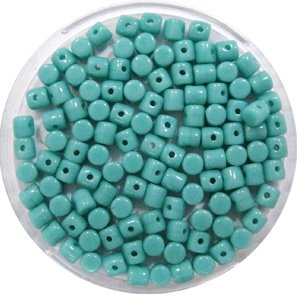 Minos® par Puca® - Opaque Green Turquoise - 2.5x3mm