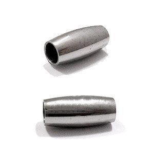 Magneetslot - Zilverkleur - 19x3mm/voor 3mm