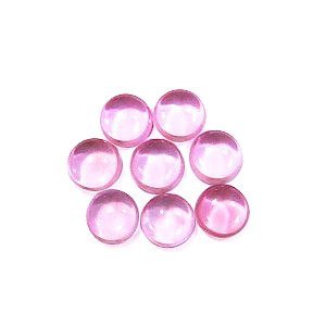 Zirconia cabochon - Roze - 4mm tot 8mm