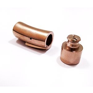 Magneetslot - Rosé goud - 32x9mm/voor 9mm