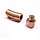 Magneetslot - Rosé goud - 32x9mm/voor 9mm