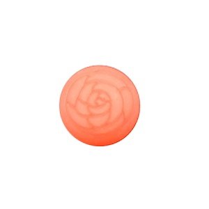 Rond roos - Mat - Rose peach - Polaris - 20mm