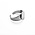Ring in kindermaat - 10 mm - zilverkleur - S:15 mm